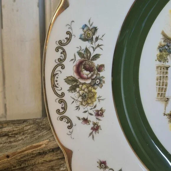 WOOD & SONS Vintage Ascot Ironstone Plate - Picture 4 of 11